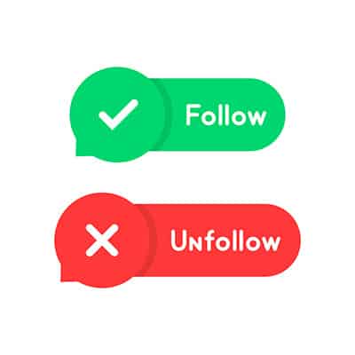 Unfollow