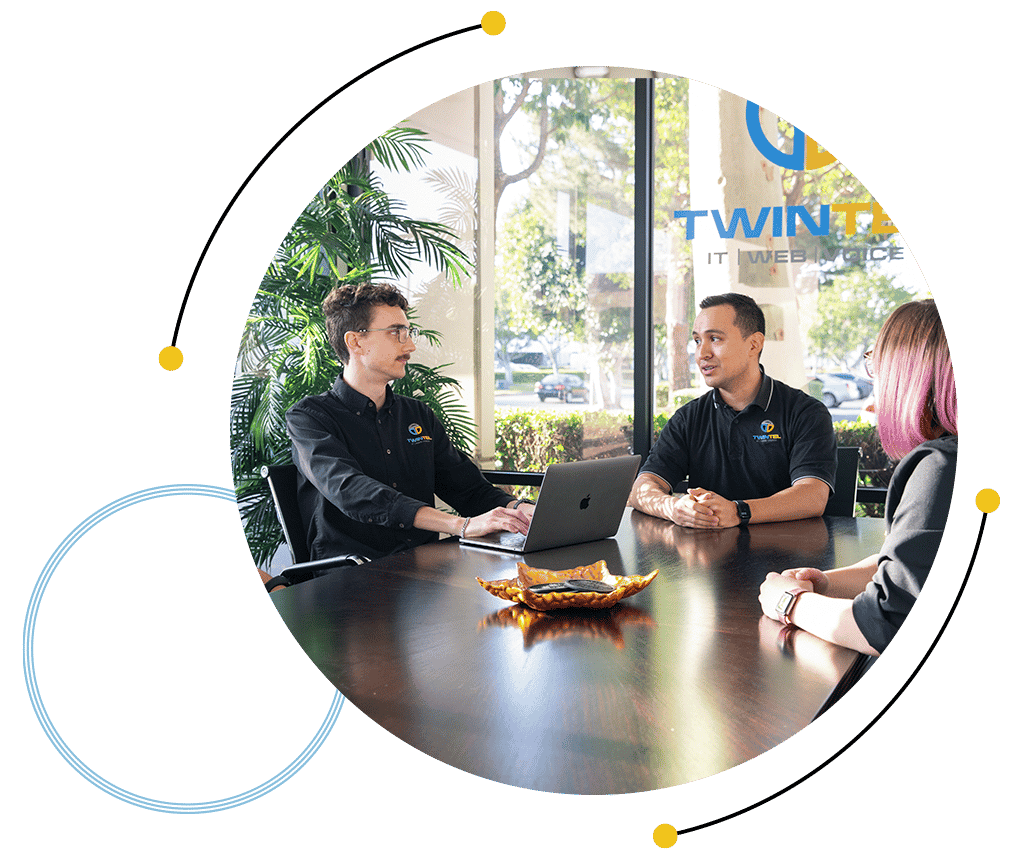 Twintel IT Members Meeting Together in Orange County