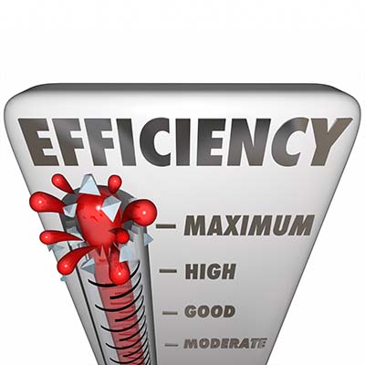 Efficiency measure for IT company