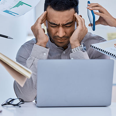 IT consultant struggling with burnout