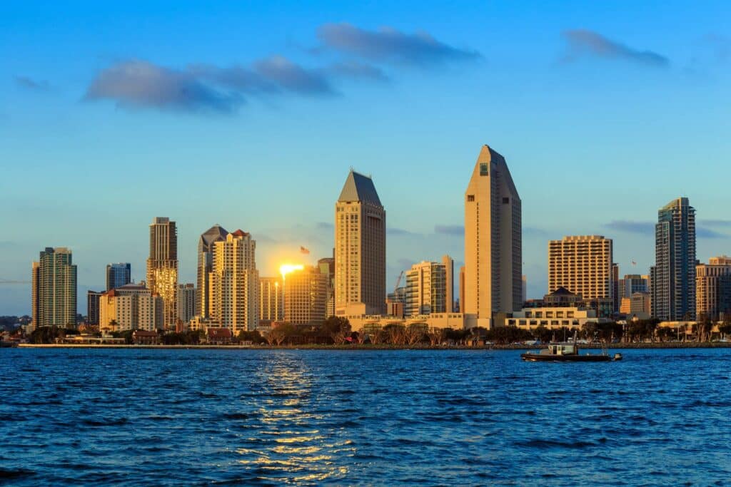 San Diego County Skyline