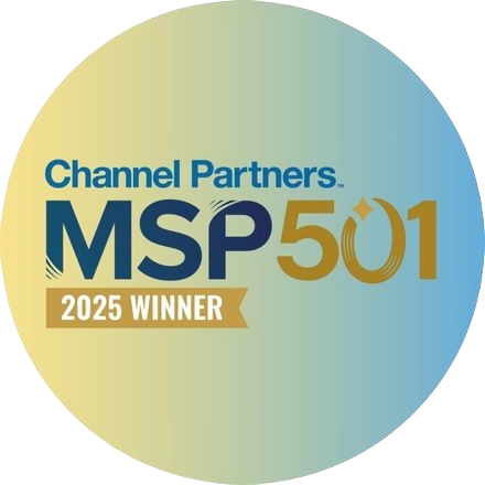 Channel Partners badge for MSP501 2025 Winner